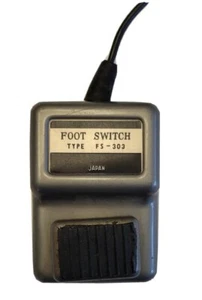 INTERRUTTORE A PEDALE VINTAGE MADE IN JAPAN PETALO CHITARRA TIPO FS - 303 - Foto 1 di 9