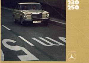 Katalog Prospekt Mercedes 230 / 250 W114 08/1969 Frankreich - Bild 1 von 2