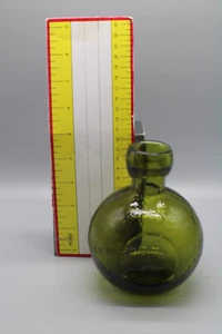 Heavy Green Decorative Bottle - Picture 1 of 7