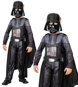 Darth Vader Deluxe Obi Wan Kenobi Boys Star Wars Fancy Dress Costume - Picture 1 of 5