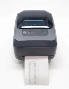 Zebra GX430T Direct Thermal Transfer Label Printer Monochrome Shipping Post 887 - Picture 1 of 6