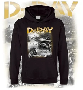 D-Day Hoodie, D-Day Bootleg hoodie, Remembrance day Hoodie, lest we forget hood - Picture 1 of 6