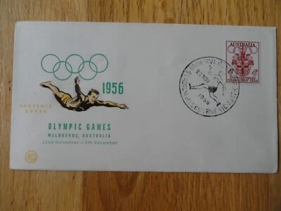 1956 Nov 22nd. WCS Commemorative Cover. Melbourne Olympics, Main Stadium. - Image 1 of 4