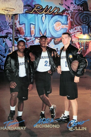 GOLDEN STATE WARRIORS CHRIS MULLIN "RUN TMC" 20X30 POSTER PRINT Cover