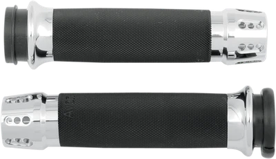 Empuñaduras de mano Avon Gatlin cromadas TBW para Harley Davidson Touring Softail 2008-2025 Foto 1 de 2