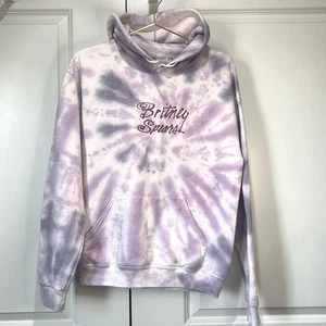 Britney Spears Tie Dye Graphic Hoodie Size Small - Picture 1 of 8