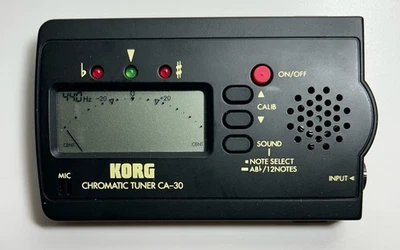 Хроматический тюнер Korg CA-30 протестирован и работает в отличном состоянии - Изображение 1 из 4
