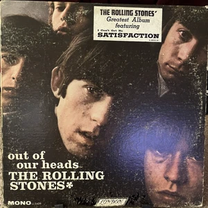 ROLLING STONES - OUT OF OUR HEADS VINYL LP SHRINK 1st PRESS MONO HYPE STICKER - Picture 1 of 4