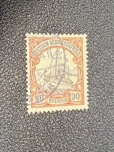 Deutsch Südwestafrika Briefmarke 30 gebraucht - Bild 1 von 1