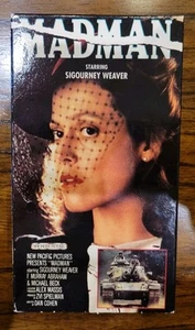 Madman VHS 1978 - Sigourney Weaver / F. Murray Abraham War Drama RARE - Imagen 1 de 7