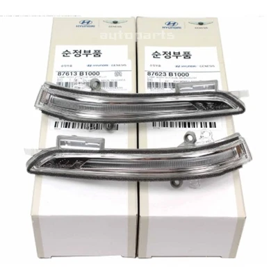 Espejo exterior genuino repetidor de marcador LED izquierdo derecho 2EA para GENESIS G80 15-20 Foto 1 de 4