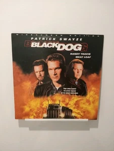 Black Dog Patrick Swayze - Laserdisc RARE LATE RELEASE 1998 Movie LD Rare NTSC - Bild 1 von 3