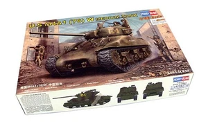 HOBBYBOSS Military Model 1/48 US M4A1 (76) W Medium Tank Scale Hobby 84801 B4801 - Foto 1 di 1