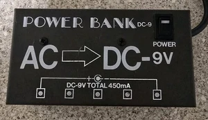 AC-DC 9V Powerbank Netzteil für Gitarreneffektpedale 5 Ausgänge - Bild 1 von 5