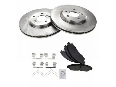 Kit de pastillas de freno delanteras y rotor para Honda Pilot 2009-2015 2011 2014 2010 PW179XD Foto 1 de 2