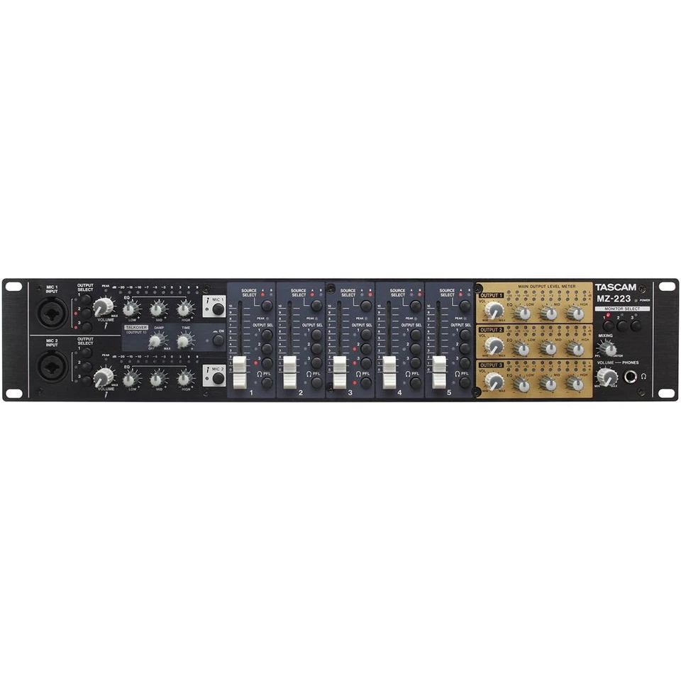 TASCAM Industrial-Grade Audio Zone Mixer (mz-223) (mz223) - Image 1 of 4