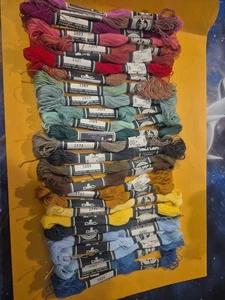 25+ Needlepoint/Embroidery THREAD DMC Flower Thread 100% Cotton DISCONTINUED - Picture 1 of 1