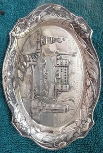 SOUVINER OF NEW YORK VINTAGE METALL TABLETT - BESETZT JAPAN - Bild 1 von 2