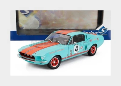SOLIDO 1802911 FORD USA - MUSTANG SHELBY GT500 RACING N 4 TRIBUTE COUPE 1967 - L - Immagine 1 di 2