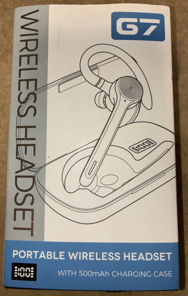 Novo em folha fechado - G7 fone de ouvido Bluetooth V5.3 portátil verdadeiro sem fio - Imagem 1 de 1