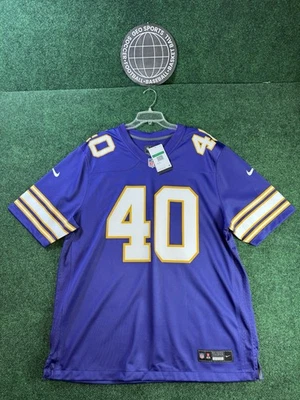 Camiseta masculina Nike Minnesota Vikings Ivan Pace Jr tamanho XL DEFEITO - Imagem 1 de 4