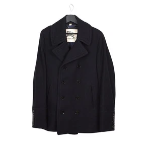 Burberry Men Coat Peacoat Size IT50/Large, S1604 - Picture 1 of 11