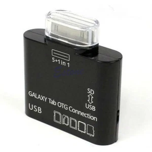 For Samsung Galaxy Tab Tablet USB 5 In 1 Card Reader OTG Connection Kit Adapter - Picture 1 of 6