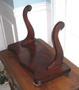 Antique Mahogany Shaving Stand - Picture 1 of 1
