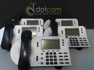 SHORETEL Lot 5x IP 530 VOIP Phone S2 IP530 Silver Display See Desc. Look @ Pict - Bild 1 von 3