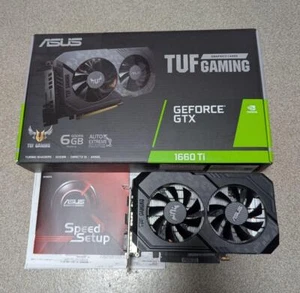 ASUS TUF Gaming GeForce GTX 1660 Ti OC Edition 6GB - Picture 1 of 4