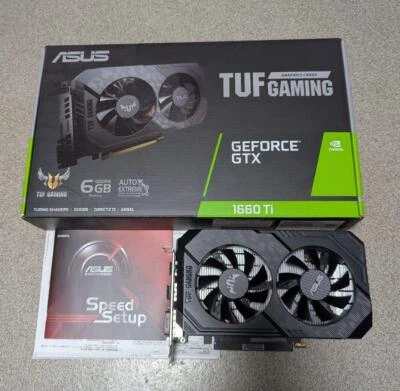 ASUS TUF Gaming GeForce GTX 1660 Ti OC Edition 6GB - Image 1 of 4