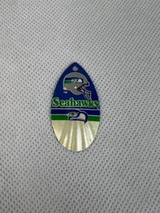 New Seattle Seahawks Logo Vintage Teardrop Spinner Discolored White - Picture 1 of 1