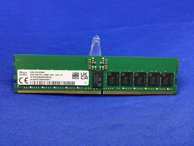 HMCG88AGBRA188N HYNIX 32GB (1X32GB) 2Rx8 PC5-5600B EC8 RDIMM MEMORY - Image 1 of 4