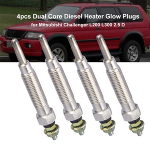 4Pcs Car Heater Glow Plugs GP733X4 For Mitsubishi Challenger K90 2003-08 2.5 TD - Picture 1 of 7