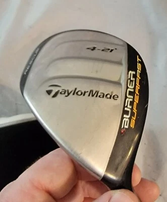 TaylorMade Burner Superfast Rescue 4-21 Left Hand Reax-60 Flex R 40" w/ Topper - Image 1 of 4