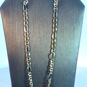 16" Gold Figaro Chain 14K Yellow Gold 3.9g (GO1060741) - Picture 1 of 6