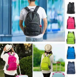 Lightweight Backpack Foldable Outdoor Travel Waterproof Daypack Sports Camping - Picture 1 of 15