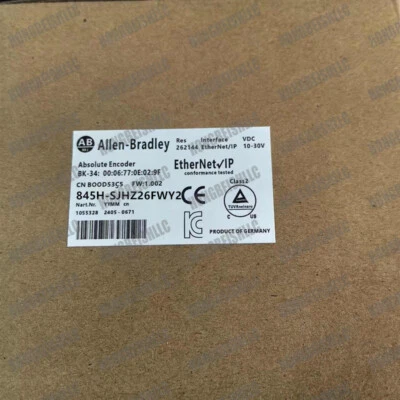 845H-SJHZ26FWY2 Encoder AB 845HSJHZ26FWY2 New Spot Goods ! Expedited Shipping - Image 1 of 4
