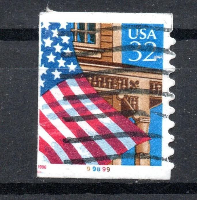 US Scott #2915A, #99899 PN Singles - Image 1 of 1