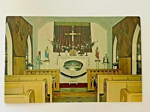 Alte Postkarte UNBESPOSTED Chrom Unsere Liebe Frau von den Kiefern Hufeisenlauf WV - Bild 1 von 2