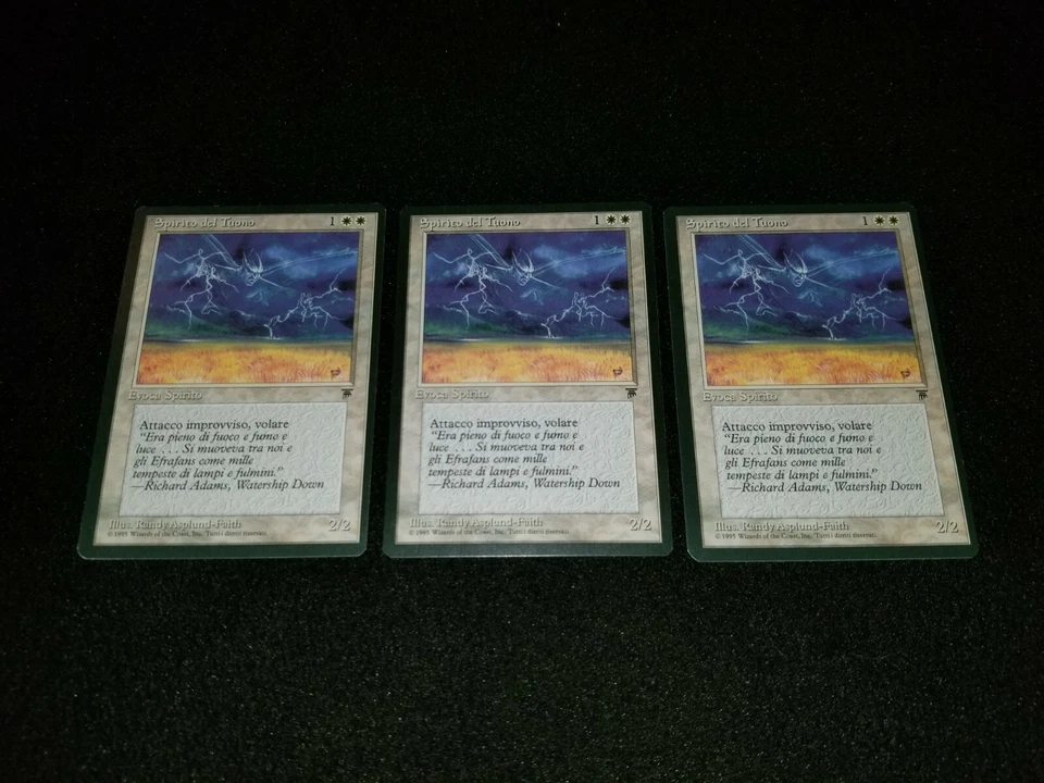 MTG 1x Legends white rare LP Italian FBB Thunder Spirit - Reserved List - Image 1 of 2