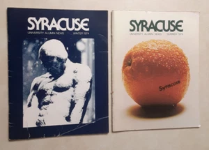 Syracuse University Alumni News Winter Summer 1974 NY Vintage Joe Biden 1970s - Picture 1 of 20