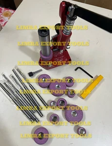 SIOUX Valve Seat Grinding Stones 12ps With Stone Dresser & 6pcs Pilots + Holder - Picture 1 of 7