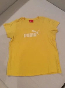 PUMA T-Shirt Jungen/Jugend gelb Gr. Large Top Zustand - Bild 1 von 1