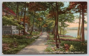 Cottage Row Sylvan Dell Park Williamsport PA Pennsylvania Vintage Postcard - Picture 1 of 2