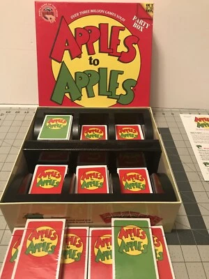 Award Winning Apples To Apples Party Box Board Card Game Out Of The Box 2003 EUC - Image 1 of 4