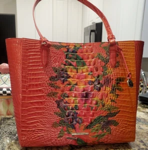 NWT Brahmin April Tote In Honolulu Melbourne Leather - Picture 1 of 12