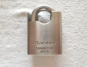Lucchetto Master Lock sicurezza solido in acciaio inox marino 550EURD mm. 50 - Bild 1 von 7