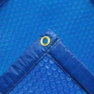 Pool ISO Solarfolie Rundpool Ø 350 cm I blau I mit Randverstärkung I Ø 3,5 m - Bild 1 von 3