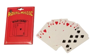 WILD CARD Karten Wechselhand Royal Zaubertrick Set Pocket Packet Street Close Up  - Bild 1 von 4